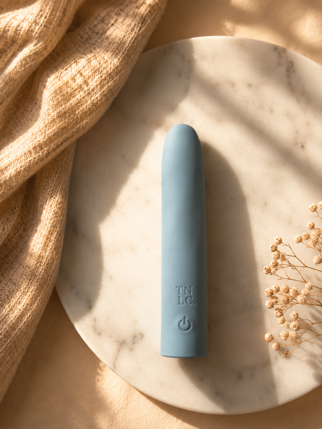 Elemi Eco Friendly Discreet Bullet Vibrator by The Natural Love Company, product box packaging
