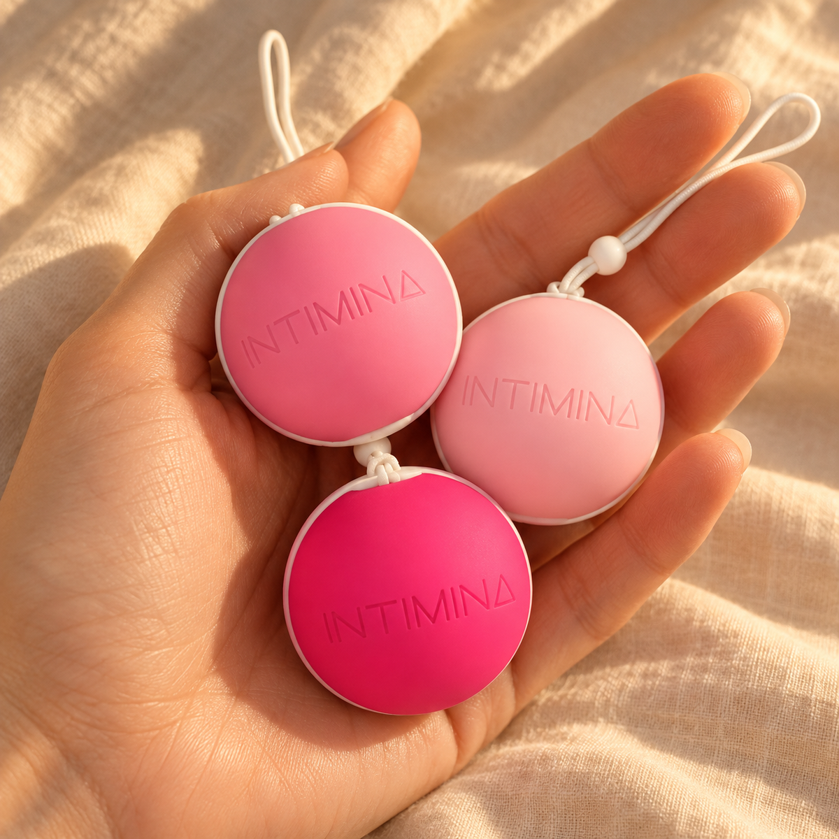Intimina Laselle Weighted Pelvic Floor Exerciser Set - pelvic floor exerciser product photo 3