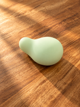 Load image into Gallery viewer, iroha Midori External Vibrator in green, side angle view
