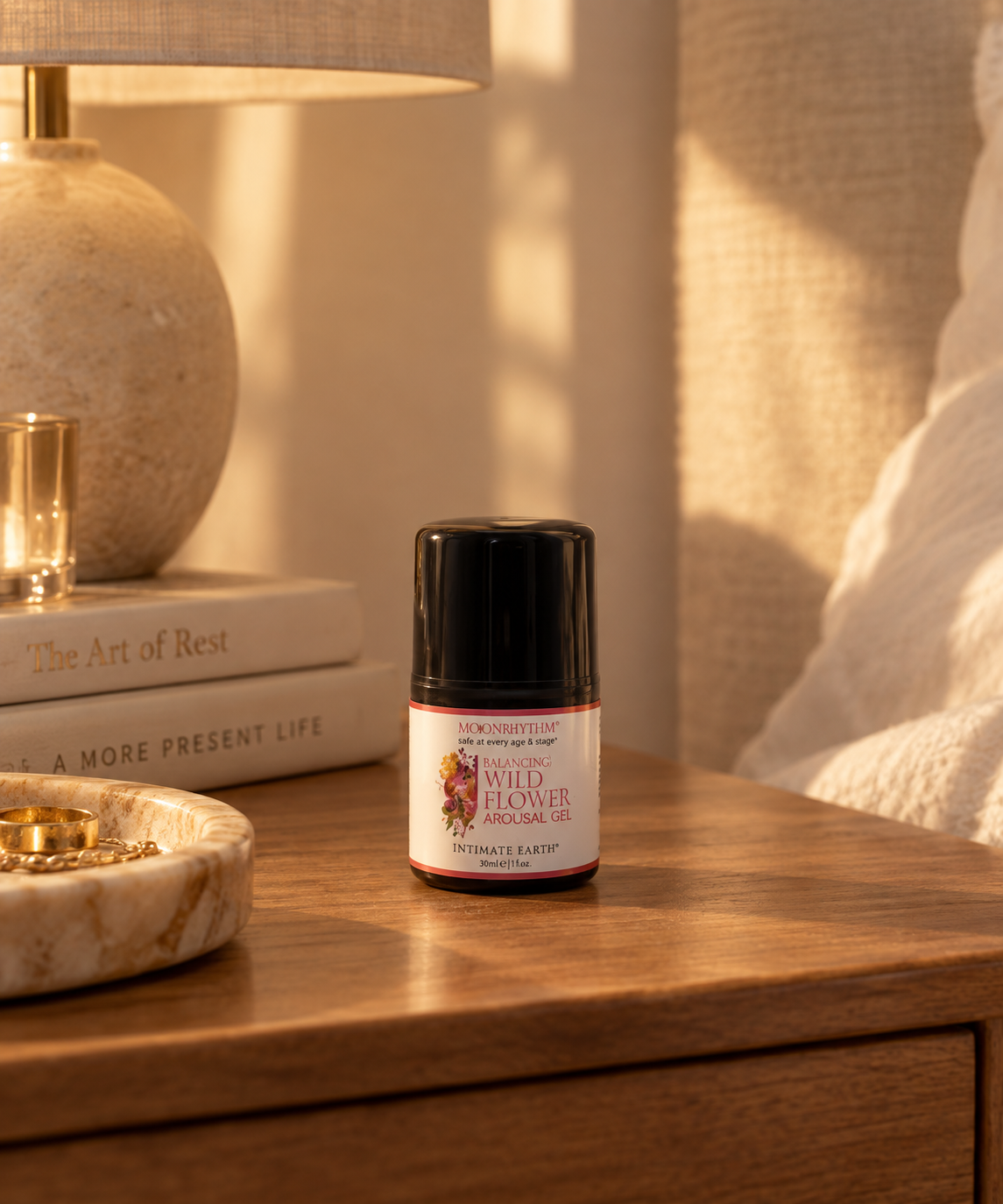 MoonBloom Wildflower Clitoral Arousal Serum 30ml by Intimate Earth - arousal serum product photo 2