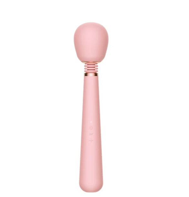 Soft Wand Massage Vibrator in Pink Rose - external vibrator product photo 4