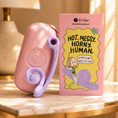 Load image into Gallery viewer, SVibe Snail Curve x Vanillacooldance Dual Stimulator - g spot vibrator product photo 2
