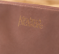Load image into Gallery viewer, The Kindred Keeper Vegan Leather Storage Bag, close-up detail shot
